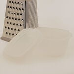 Pentola 4 sided stainless steel grater 8 inch with container, grey 13.5*10.6*21.2 cm image number 4
