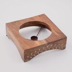 Pearl Collection La Mesa Food Warmer With Wood Stand, 27.5*27.5*28 cm image number 3