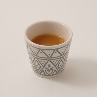 Dallaty Porcelain Coffee Cups Set 6Pcs, Blue