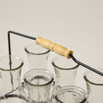 Alberto Drinking Glass Set 7 Pieces With Stand image number 2