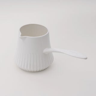 دلتي ركوة قهوة 550 مل، أبيض