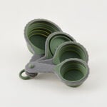 Alberto 4pcs silicone measuring cup set, multicolor image number 0