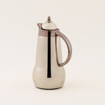 "دلتي طقم دلة ستيل قطعتين 1 لتر، ذهبي مطفي image number 2