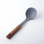 ألبرتو طقم أدوات مطبخ 6 قطع مع حامل دوار، رمادي image number 2