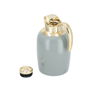 Dallaty steel vacuum flask grey/gold 1.3L
