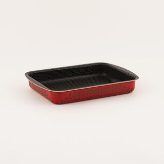 Pentola aluminium shallow rectangular tray 30*22cm