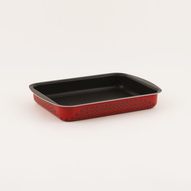 Pentola aluminium shallow rectangular tray 30*22cm image number 0