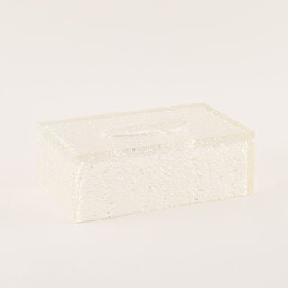 Homez Textured Resin Tissue Box, 22cm