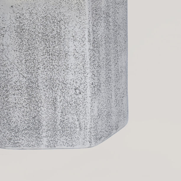 Homez Metal Side Table, Silver 48*46*52 Cm image number 2