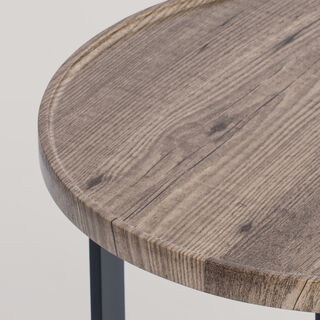 Homez Wooden Side Table 50*50*45Cm