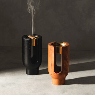 Wood Oud Burner Natural Color
