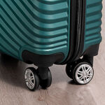 Travel vision durable ABS 4 pcs luggage set, dark green image number 2