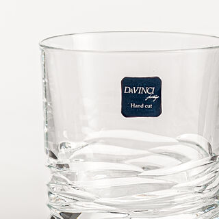 RCR 2 pc crystal tumblers set 290 ml Wave dof collection