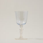 Glass Stem Goblets Cold Spot And Blue Luster image number 3