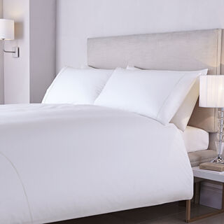 Boutique blanche 600tc supima standard pillow cover 50*75 cm, bright white