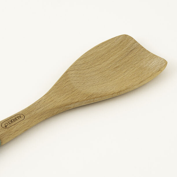 البرتو ملعقة تقديم خشب مشقوقة أخضر 37*7*2 سم image number 2
