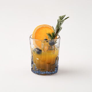 La Mesa Glass Tumbler Set 4Pcs 310Ml, Blue