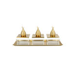 Tray Set With 3 Pot image number 0