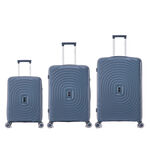 Travel vision durable PP 3 pcs luggage set, blue image number 8