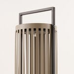 هومز فانوس شمسي معدني رمادي 14.5*12.5*40سم image number 2