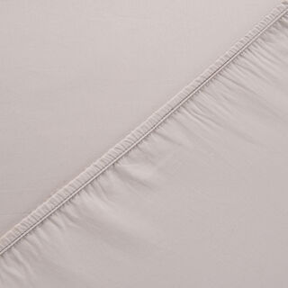 Boutique Blanche Fitted Sheet 100% Egyptian Cotton 400Tc King, Silver 180*200 Cm