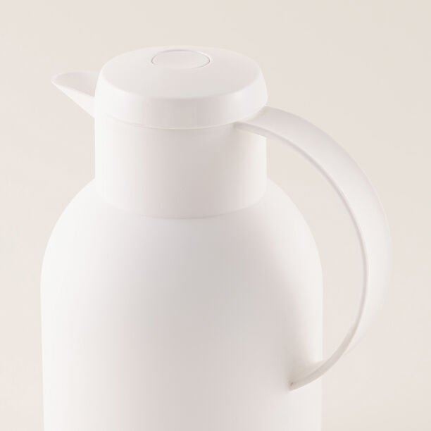 Dallety Plastic Vacuum Flask 2 Pieces Set White  image number 3