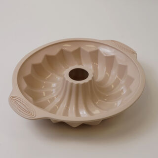 Alberto silicone bundform cake mould 29.5*25*6cm, cream