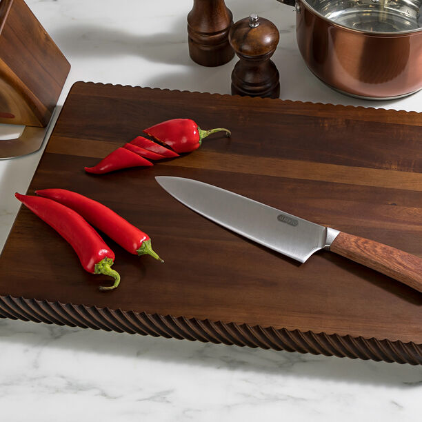 Acacia Wood Cutting Board Walnut image number 18