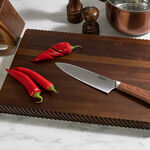 Acacia Wood Cutting Board Walnut image number 4