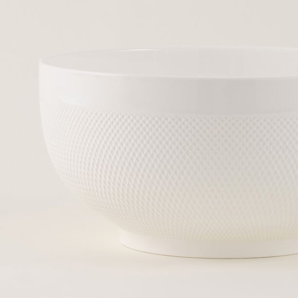 وعاء خلط سيراميك البرتو نقش أبيض سعة 5.2 لتر image number 2