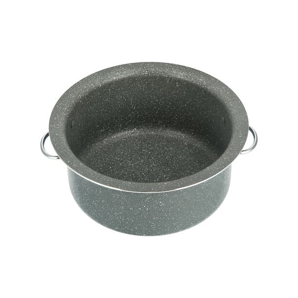 Marble Coating Casserole With Serving Lid Grey image number 3