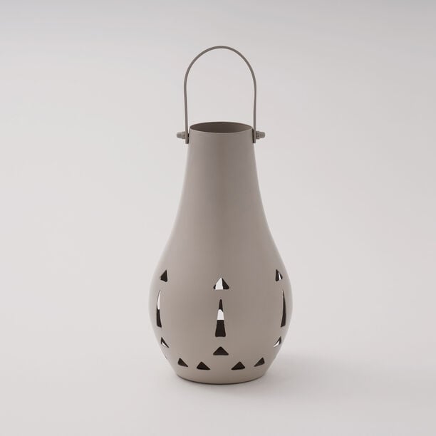 Najd Collection Metal Lantern, Beige, 15*15*32 cm image number 0