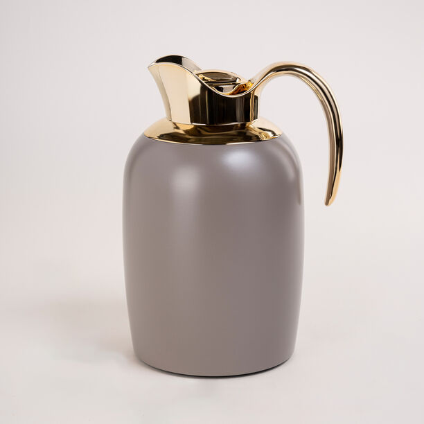 Dallaty Sarab steel vacuum flask light brown 1L image number 0