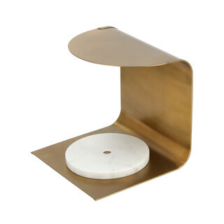 La Mesa Cake Stand With White Marble