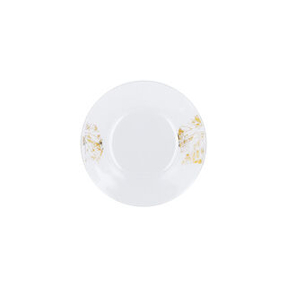 La Mesa white porcelain/glass 20 pc dinner set
