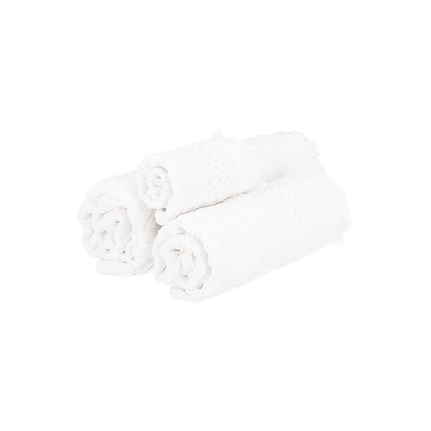 Jacquard Cotton Bath Towel 70*140 cm White image number 2