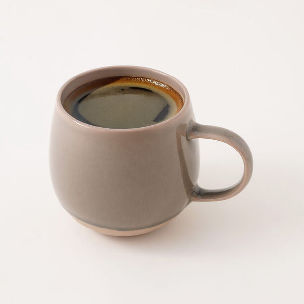 Dallaty Round Ceramic Mug, Beige image number 2