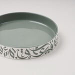 LA MESA SERVING BOWL 23x5CM CALLIGRAPHY MINT image number 1