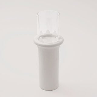 Qurtuba Collection Homez Arqa Candle Holder White 14.5*14.5*34cm