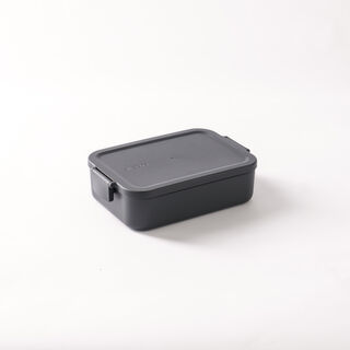 Brabantia lunch set include soup mug & medium box 13.5*30.5*13cm dark gray