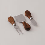 Alberto Acacia Wood Cheese Plate 40*18.1*1.5Cm, Brown image number 3