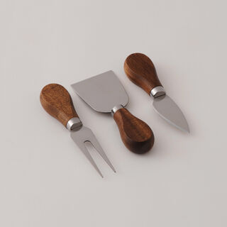 Alberto Acacia Wood Cheese Plate 40*18.1*1.5Cm, Brown