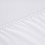 Boutique Blanche Fitted Sheet 100% Egyptian Cotton 400Tc King, White 180*200 Cm image number 1