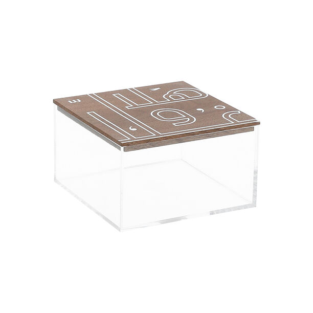 Acrylic Gift Box 12*12*6.9 cm image number 0