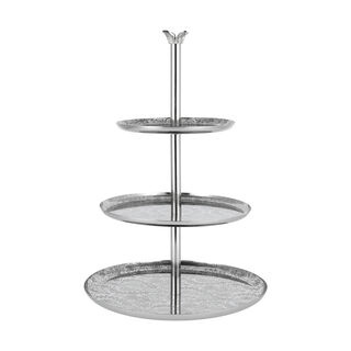 Ottoman Stainless Steel 3 Tier Cake Stand Plate