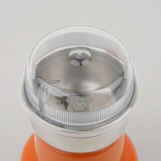 Alberto stainless steel coffee grinder 100g, 250W, orange