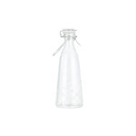 Glass Wide Bottle With Ceramic Lid Transparent Color image number 0