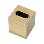 Crackle Bath Tissue Box Gold image number 2