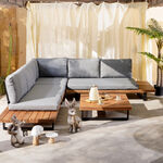 3 Pcs Corner Sofa Set Baston  image number 0