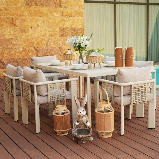 Homez Dining Table With Chairs image number 0